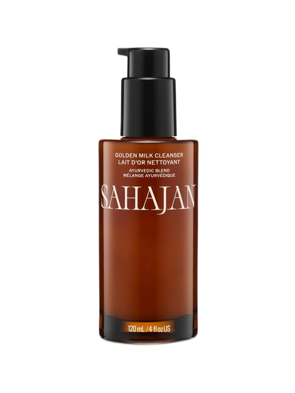 NEW Sahajan Golden Milk Cleanser Ayurvedic Blend 120 mL